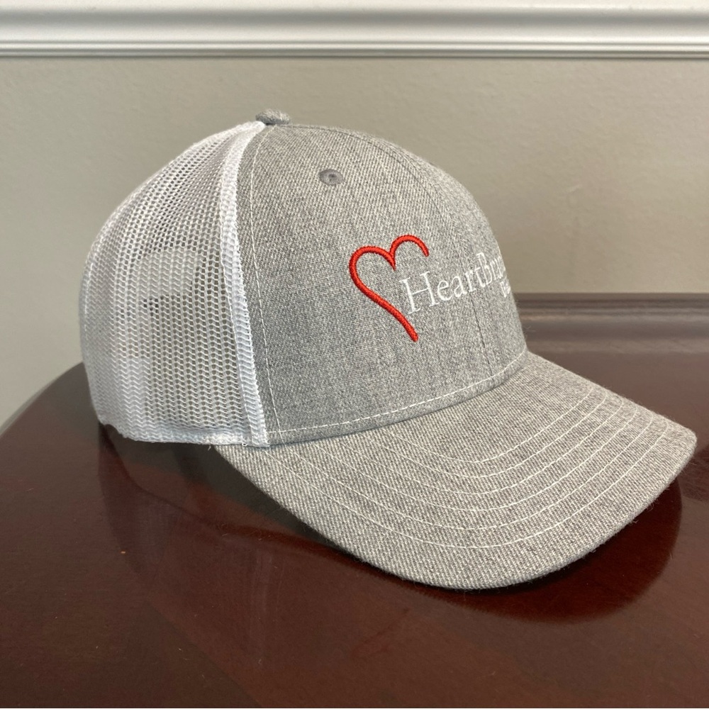 Gray and White Women's Cap NEW